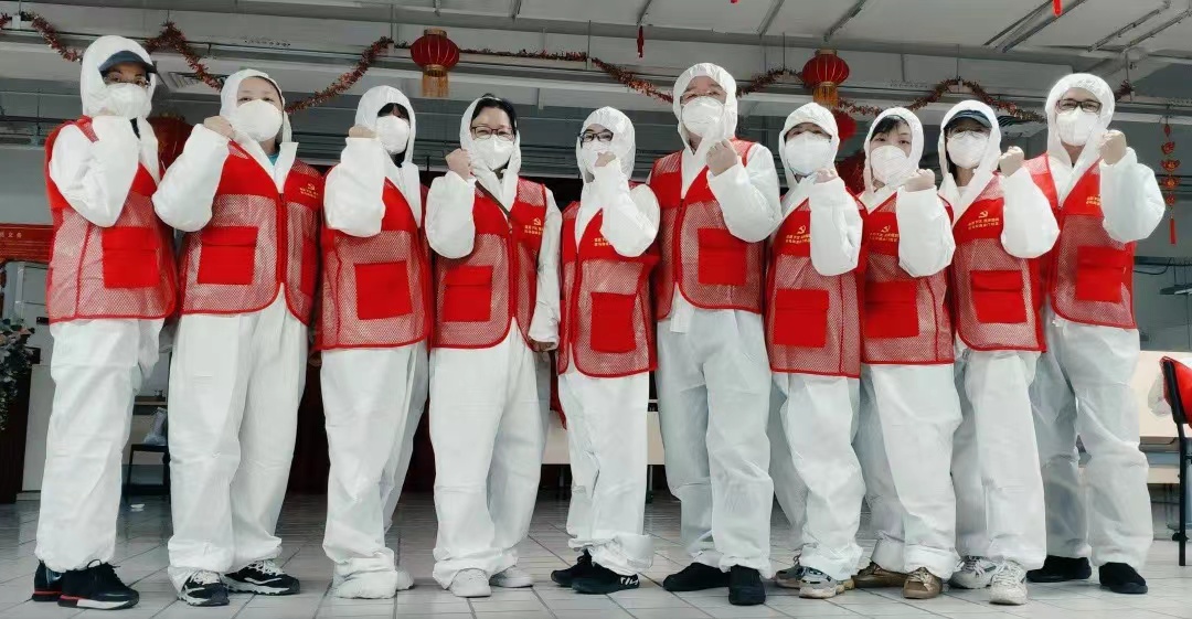 東信醫(yī)藥黨群志愿服務(wù)隊深入社區(qū)，助力疫情防控